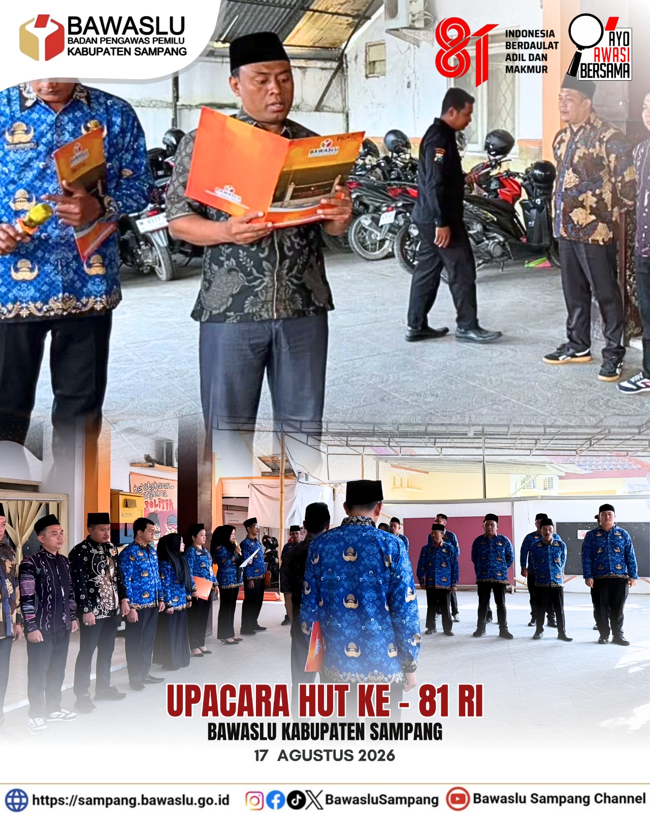 Humas Bawaslu Kabupaten Sampang